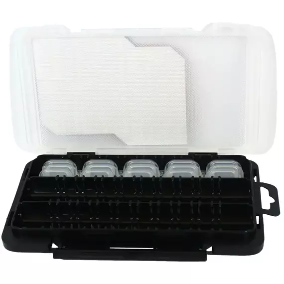Коробка Meiho Light Game Case J 175x105x22mm к:black, фото , изображение 2